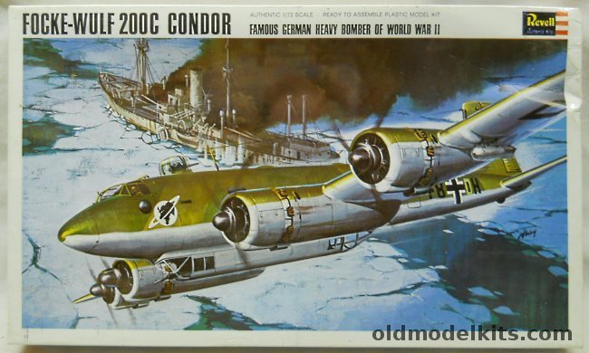 Revell 1/72 Focke-Wulf FW-200C Condor, H204 plastic model kit